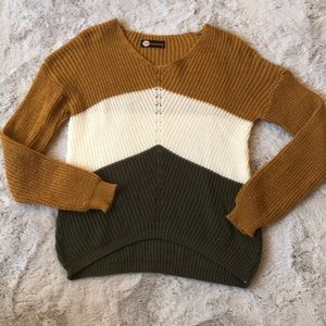 Colorblock Sweater